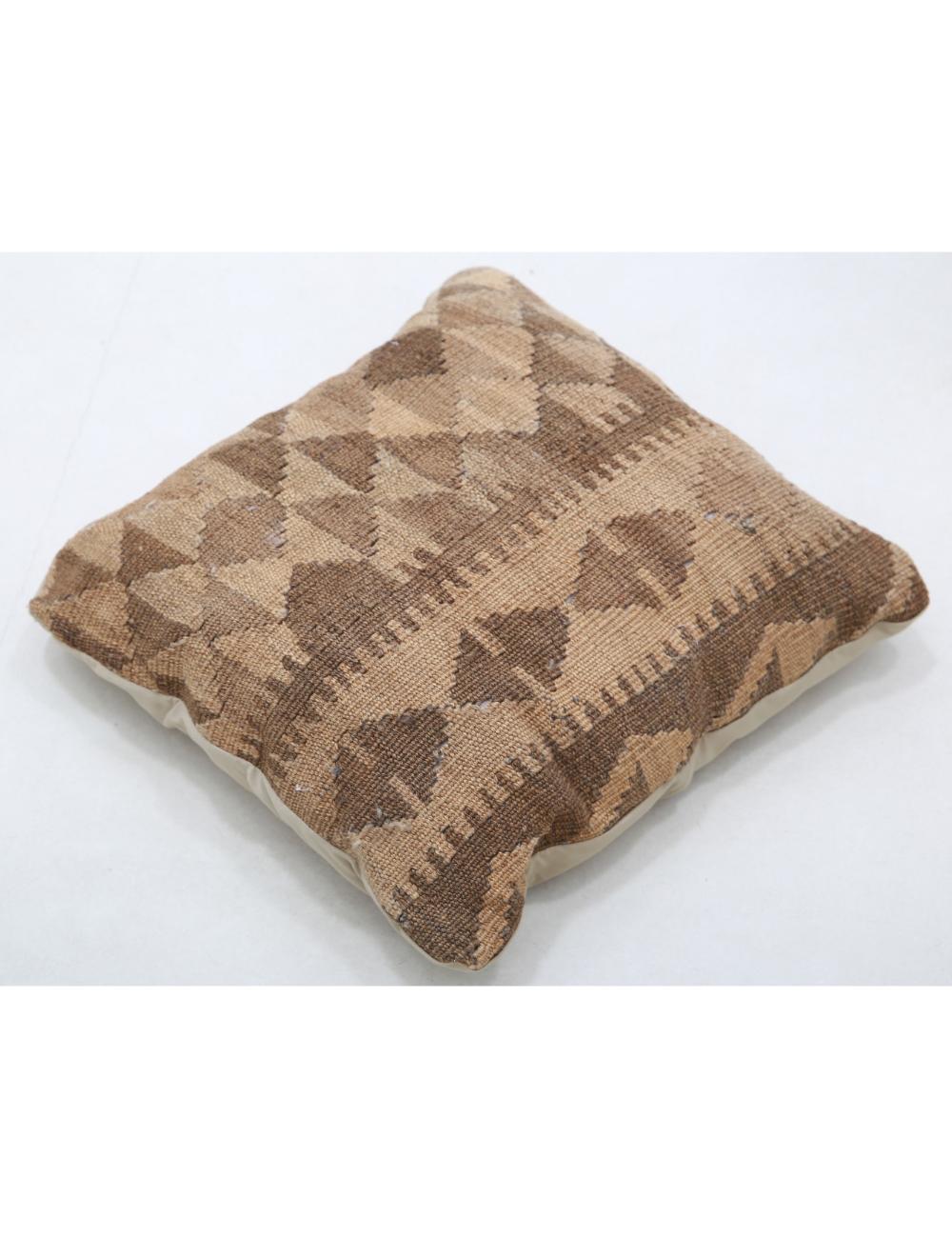 Pillows 1' 5" X 1' 5" Hand-Woven Wool Pillow 1' 5" X 1' 5" (43 X 43) / Multi / Multi