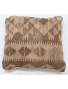 Pillows 1' 5" X 1' 5" Hand-Woven Wool Pillow 1' 5" X 1' 5" (43 X 43) / Multi / Multi