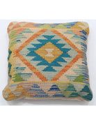 Pillows 1' 5" X 1' 5" Hand-Woven Wool Pillow 1' 5" X 1' 5" (43 X 43) / Multi / Multi