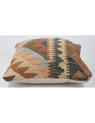 Pillows 1' 5" X 1' 5" Hand-Woven Wool Pillow 1' 5" X 1' 5" (43 X 43) / Multi / Multi