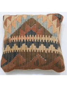 Pillows 1' 5" X 1' 5" Hand-Woven Wool Pillow 1' 5" X 1' 5" (43 X 43) / Multi / Multi