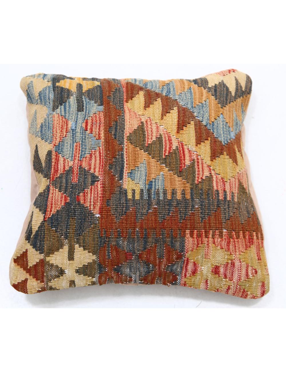 Pillows 1' 5" X 1' 5" Hand-Woven Wool Pillow 1' 5" X 1' 5" (43 X 43) / Multi / Multi