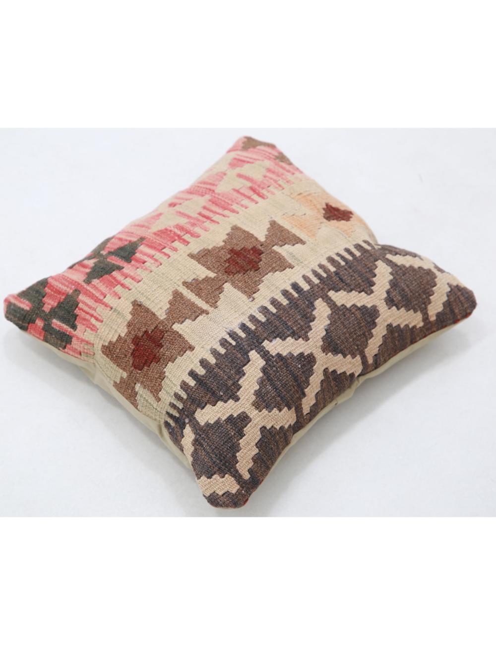 Pillows 1' 5" X 1' 5" Hand-Woven Wool Pillow 1' 5" X 1' 5" (43 X 43) / Multi / Multi