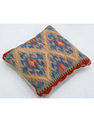 Pillows 1' 5" X 1' 5" Hand-Woven Wool Pillow 1' 5" X 1' 5" (43 X 43) / Multi / Multi