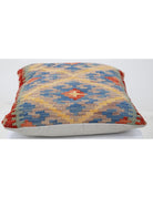 Pillows 1' 5" X 1' 5" Hand-Woven Wool Pillow 1' 5" X 1' 5" (43 X 43) / Multi / Multi