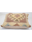 Pillows 1' 5" X 1' 5" Hand-Woven Wool Pillow 1' 5" X 1' 5" (43 X 43) / Multi / Multi