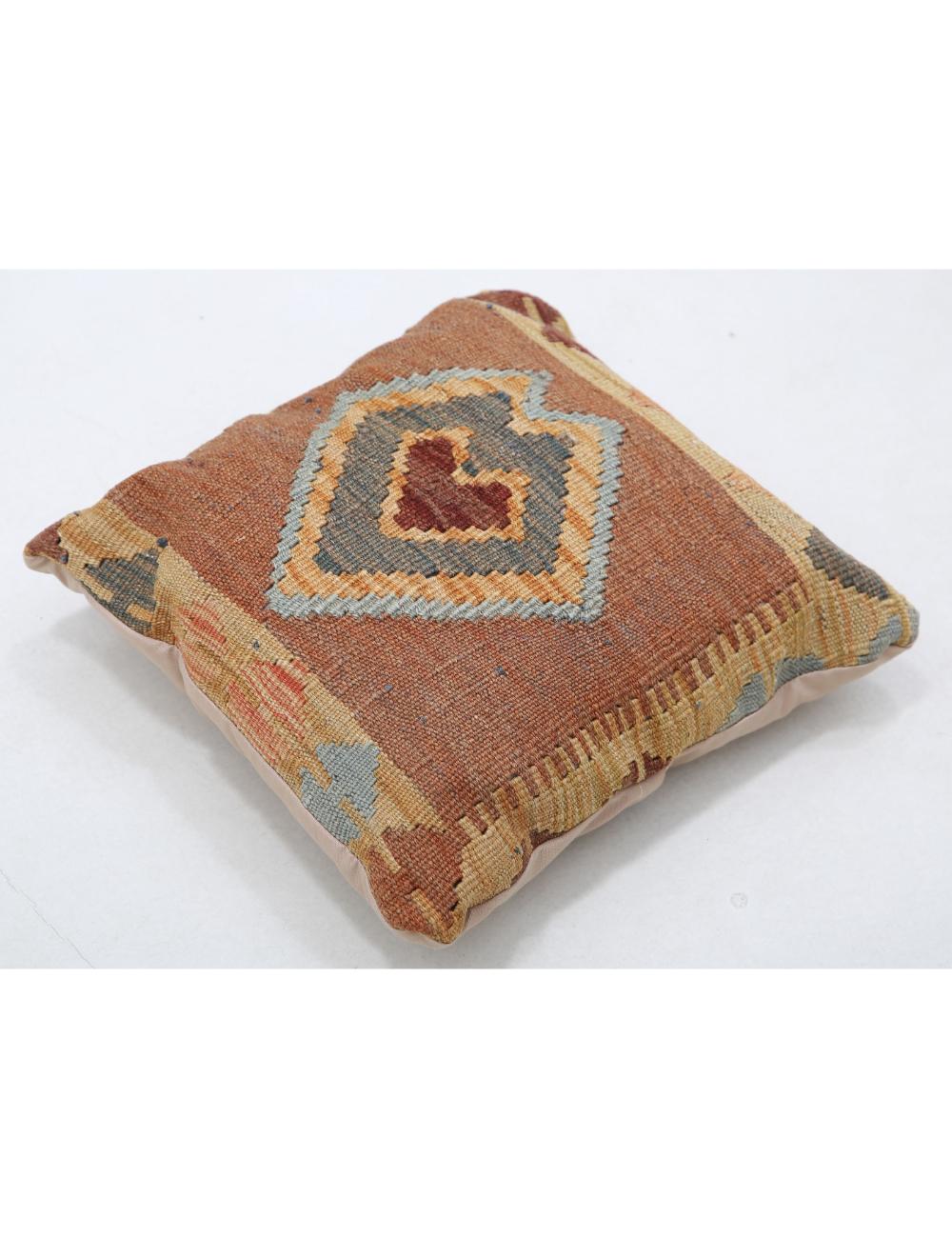 Pillows 1' 5" X 1' 5" Hand-Woven Wool Pillow 1' 5" X 1' 5" (43 X 43) / Multi / Multi