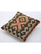 Pillows 1' 5" X 1' 5" Hand-Woven Wool Pillow 1' 5" X 1' 5" (43 X 43) / Multi / Multi