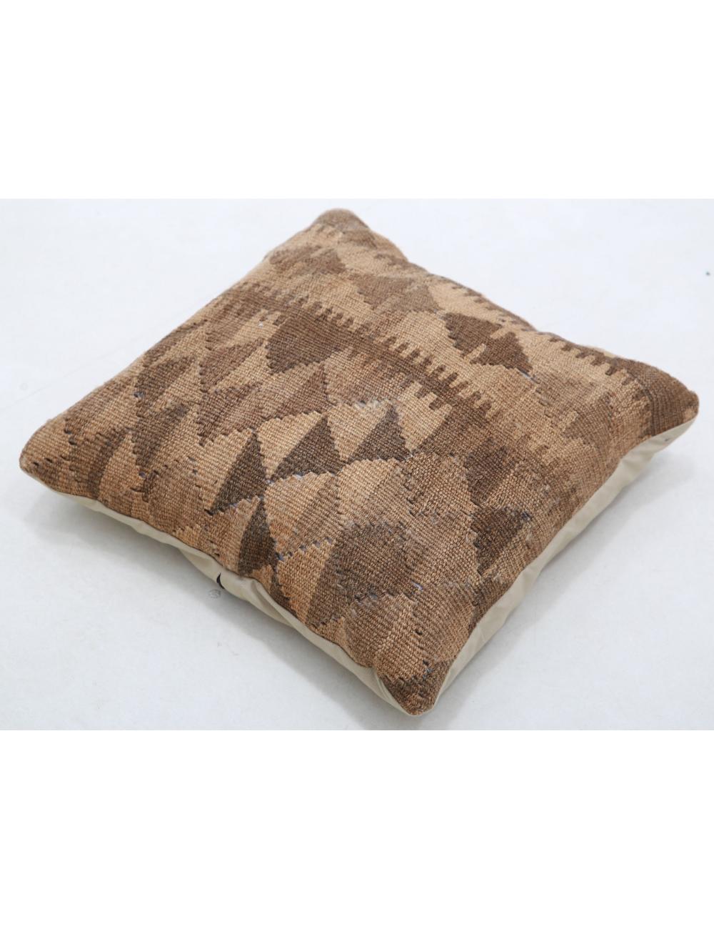 Pillows 1' 5" X 1' 5" Hand-Woven Wool Pillow 1' 5" X 1' 5" (43 X 43) / Multi / Multi