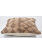 Pillows 1' 5" X 1' 5" Hand-Woven Wool Pillow 1' 5" X 1' 5" (43 X 43) / Multi / Multi