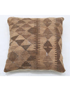 Pillows 1' 5" X 1' 5" Hand-Woven Wool Pillow 1' 5" X 1' 5" (43 X 43) / Multi / Multi