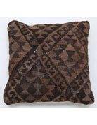 Pillows 1' 5" X 1' 5" Hand-Woven Wool Pillow 1' 5" X 1' 5" (43 X 43) / Multi / Multi