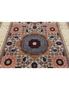 Mamluk 6' 0" X 9' 2" Hand-Knotted Wool Rug 6' 0" X 9' 2" (183 X 279) / Ivory / Tan