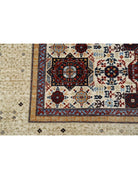 Mamluk 6' 0" X 9' 2" Hand-Knotted Wool Rug 6' 0" X 9' 2" (183 X 279) / Ivory / Tan