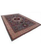 Mamluk 10' 1" X 14' 0" Hand-Knotted Wool Rug 10' 1" X 14' 0" (307 X 427) / Grey / Ivory