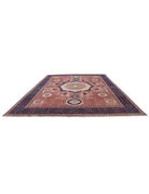 Mamluk 11' 8" X 14' 11" Hand-Knotted Wool Rug 11' 8" X 14' 11" (356 X 455) / Red / Blue