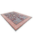 Mamluk 9' 10" X 13' 9" Hand-Knotted Wool Rug 9' 10" X 13' 9" (300 X 419) / Blue / Ivory