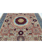 Mamluk 8' 2" X 9' 10" Hand-Knotted Wool Rug 8' 2" X 9' 10" (249 X 300) / Grey / Teal