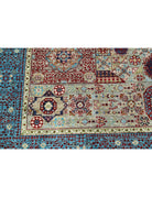 Mamluk 8' 2" X 9' 10" Hand-Knotted Wool Rug 8' 2" X 9' 10" (249 X 300) / Grey / Teal