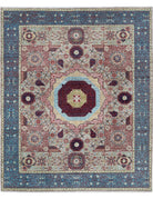 Mamluk 8' 2" X 9' 10" Hand-Knotted Wool Rug 8' 2" X 9' 10" (249 X 300) / Grey / Teal