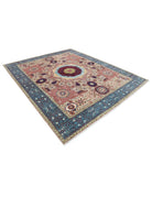 Mamluk 8' 2" X 9' 10" Hand-Knotted Wool Rug 8' 2" X 9' 10" (249 X 300) / Taupe / Teal