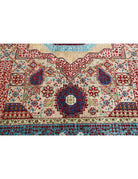 Mamluk 8' 2" X 9' 10" Hand-Knotted Wool Rug 8' 2" X 9' 10" (249 X 300) / Taupe / Teal