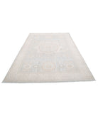 Mamluk 6'3'' X 9'4'' Hand-Knotted Wool Rug 6'3'' x 9'4'' (188 X 280) / Blue / Ivory