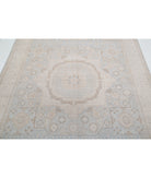 Mamluk 6'3'' X 9'4'' Hand-Knotted Wool Rug 6'3'' x 9'4'' (188 X 280) / Blue / Ivory