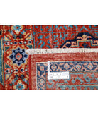 Mamluk 7'10'' X 9'10'' Hand-Knotted Wool Rug 7'10'' x 9'10'' (235 X 295) / Rust / Teal