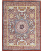 Mamluk 8'0'' X 10'2'' Hand-Knotted Wool Rug 8'0'' x 10'2'' (240 X 305) / Red / Gold