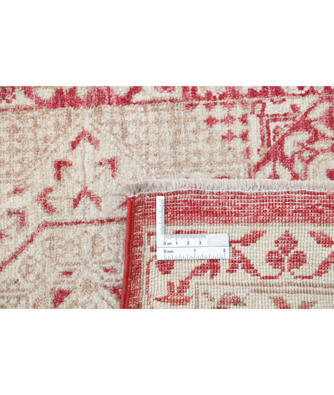 Mamluk 8'10'' X 11'9'' Hand-Knotted Wool Rug 8'10'' x 11'9'' (265 X 353) / Red / Red