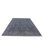 Onyx 7' 8" X 9' 9" Hand-Knotted Wool Rug 7' 8" X 9' 9" (234 X 297) / Blue / Grey