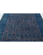 Onyx 6' 9" X 9' 4" Hand-Knotted Wool Rug 6' 9" X 9' 4" (206 X 284) / Blue / N/A