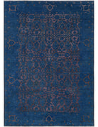 Onyx 6' 9" X 9' 4" Hand-Knotted Wool Rug 6' 9" X 9' 4" (206 X 284) / Blue / N/A