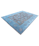 Onyx 8'9'' X 11'7'' Hand-Knotted Wool Rug 8'9'' x 11'7'' (263 X 348) / Blue / Lilac