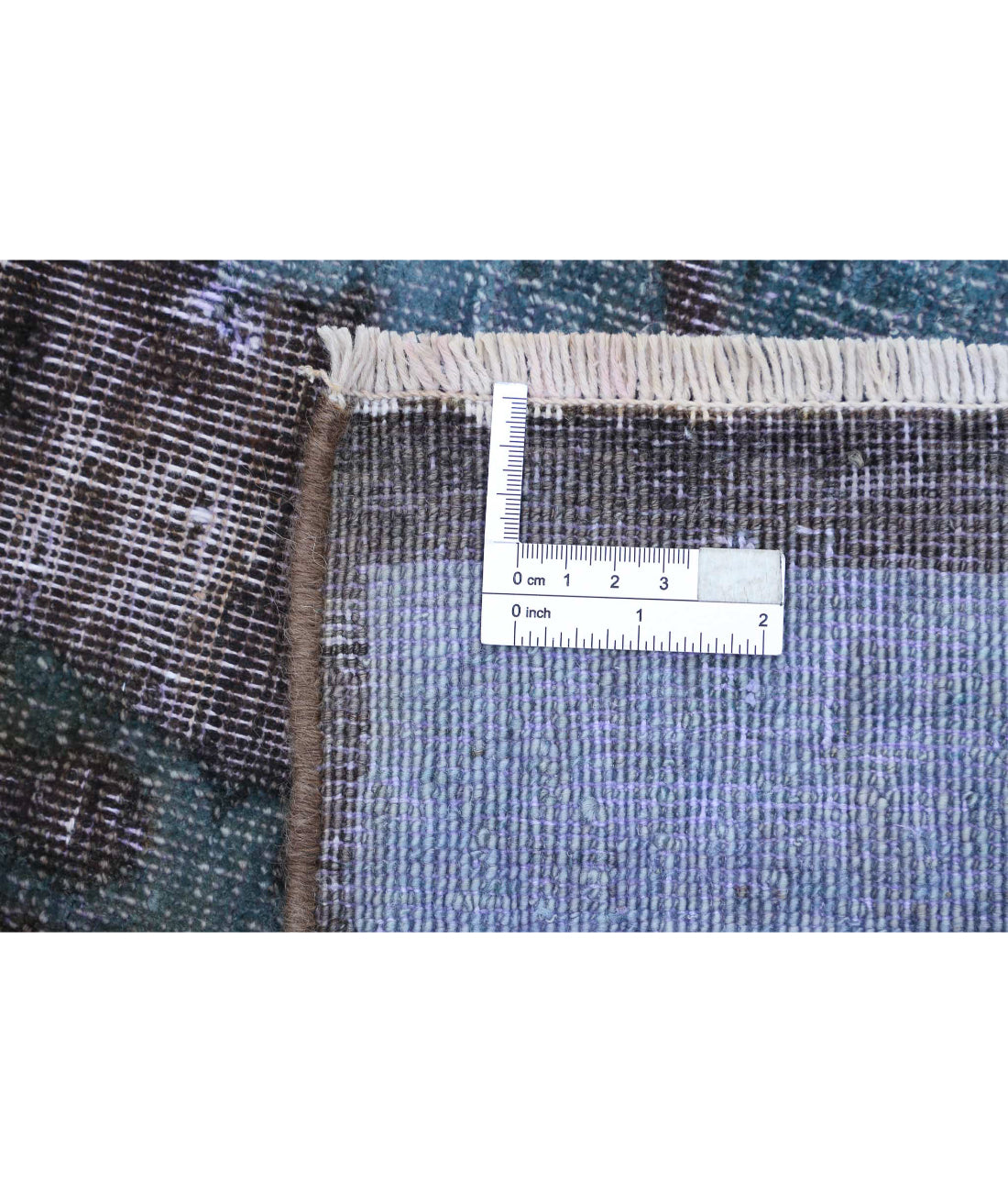 Onyx 8'9'' X 11'7'' Hand-Knotted Wool Rug 8'9'' x 11'7'' (263 X 348) / Blue / Lilac