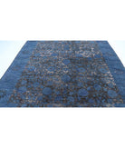 Onyx 9'1'' X 11'7'' Hand-Knotted Wool Rug 9'1'' x 11'7'' (273 X 348) / Blue / Black