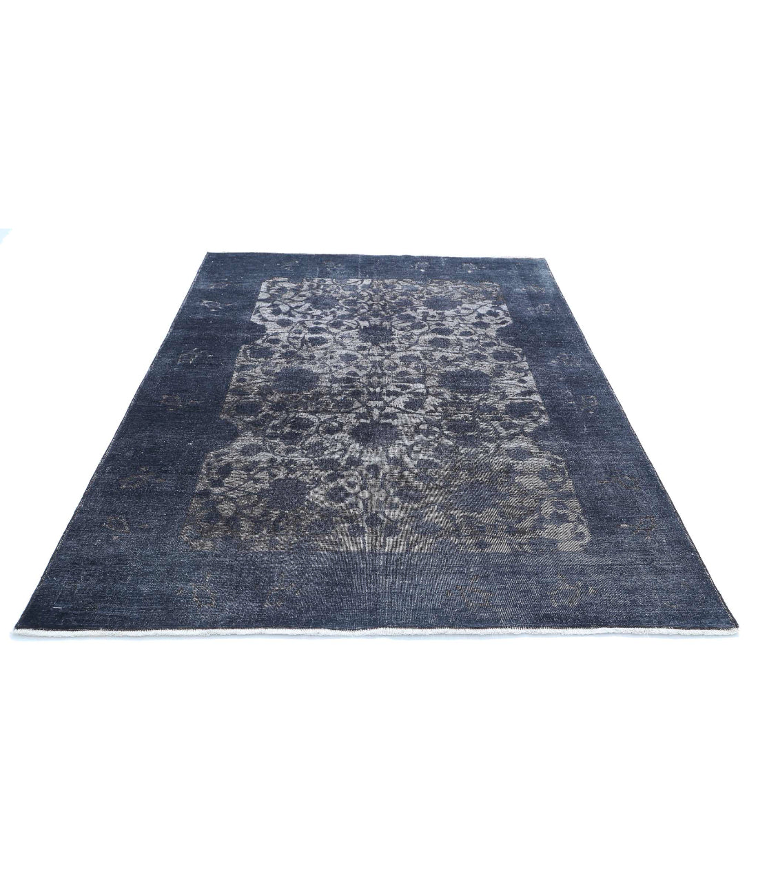 Onyx 5'11'' X 7'10'' Hand-Knotted Wool Rug 5'11'' x 7'10'' (178 X 235) / Grey / Ivory