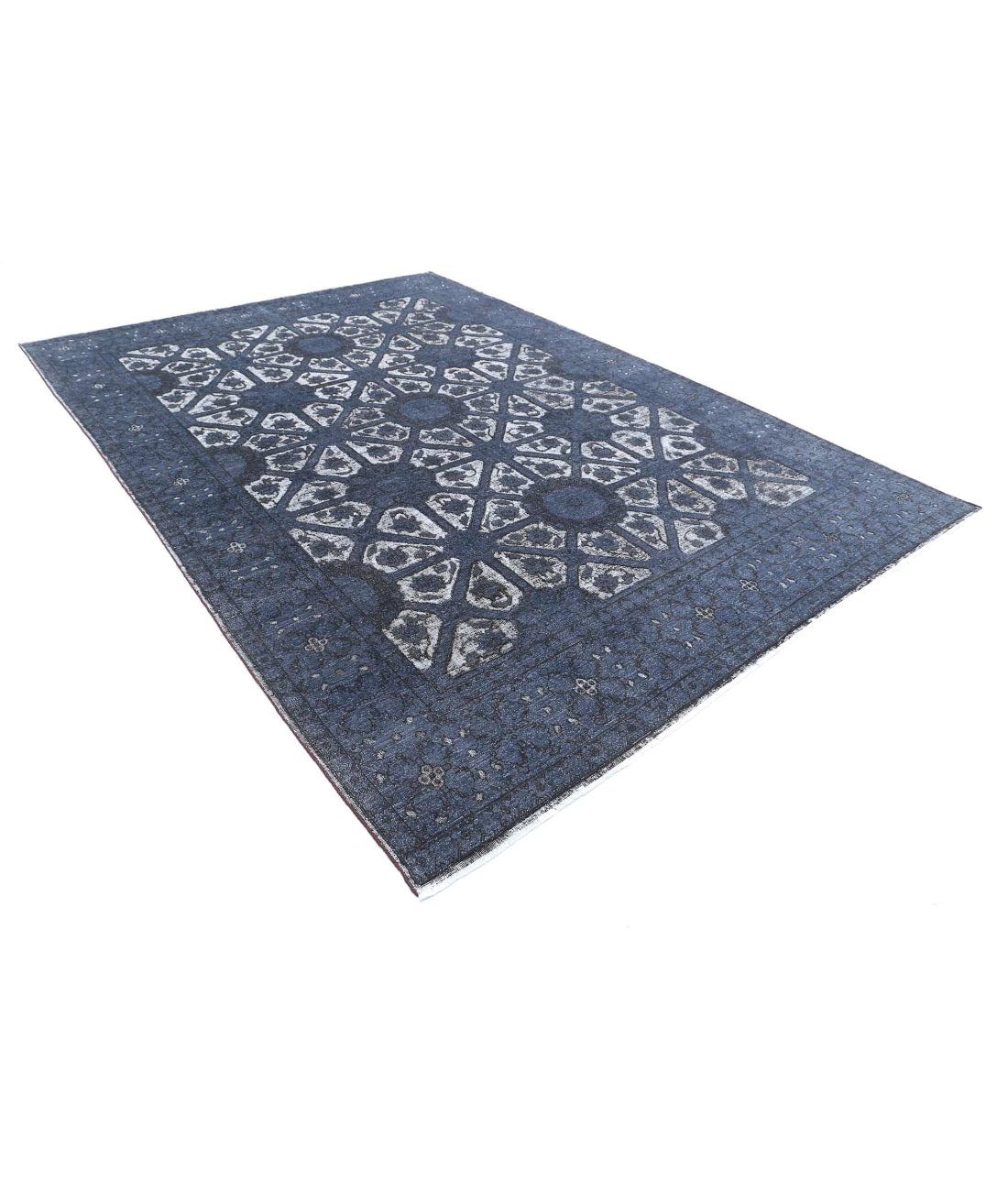 Onyx 8'7'' X 11'11'' Hand-Knotted Wool Rug 8'7'' x 11'11'' (258 X 358) / Grey / Grey