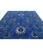 Onyx 9'9'' X 11'4'' Hand-Knotted Wool Rug 9'9'' x 11'4'' (293 X 340) / Blue / Blue