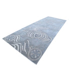 Onyx 6'1'' X 16'0'' Hand-Knotted Wool Rug 6'1'' x 16'0'' (183 X 480) / Grey / Grey