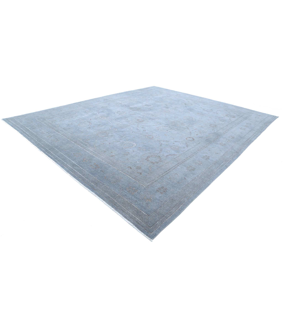 Onyx 12'10'' X 15'8'' Hand-Knotted Wool Rug 12'10'' x 15'8'' (385 X 470) / Grey / Grey