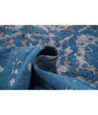 Onyx 7'10'' X 9'8'' Hand-Knotted Wool Rug 7'10'' x 9'8'' (235 X 290) / Blue / Blue