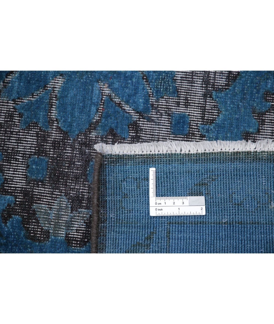 Onyx 7'10'' X 9'8'' Hand-Knotted Wool Rug 7'10'' x 9'8'' (235 X 290) / Blue / Blue