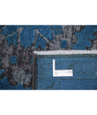 Onyx 7'10'' X 9'8'' Hand-Knotted Wool Rug 7'10'' x 9'8'' (235 X 290) / Blue / Blue