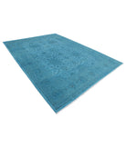 Onyx 8'9'' X 12'1'' Hand-Knotted Wool Rug 8'9'' x 12'1'' (263 X 363) / Teal / Teal