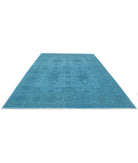 Onyx 8'9'' X 12'1'' Hand-Knotted Wool Rug 8'9'' x 12'1'' (263 X 363) / Teal / Teal