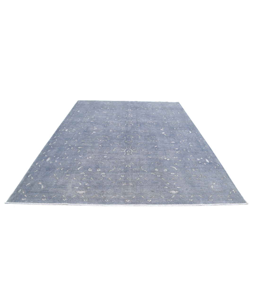 Onyx 7'11'' X 10'5'' Hand-Knotted Wool Rug 7'11'' x 10'5'' (238 X 313) / Grey / Grey