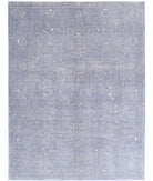 Onyx 7'11'' X 10'5'' Hand-Knotted Wool Rug 7'11'' x 10'5'' (238 X 313) / Grey / Grey