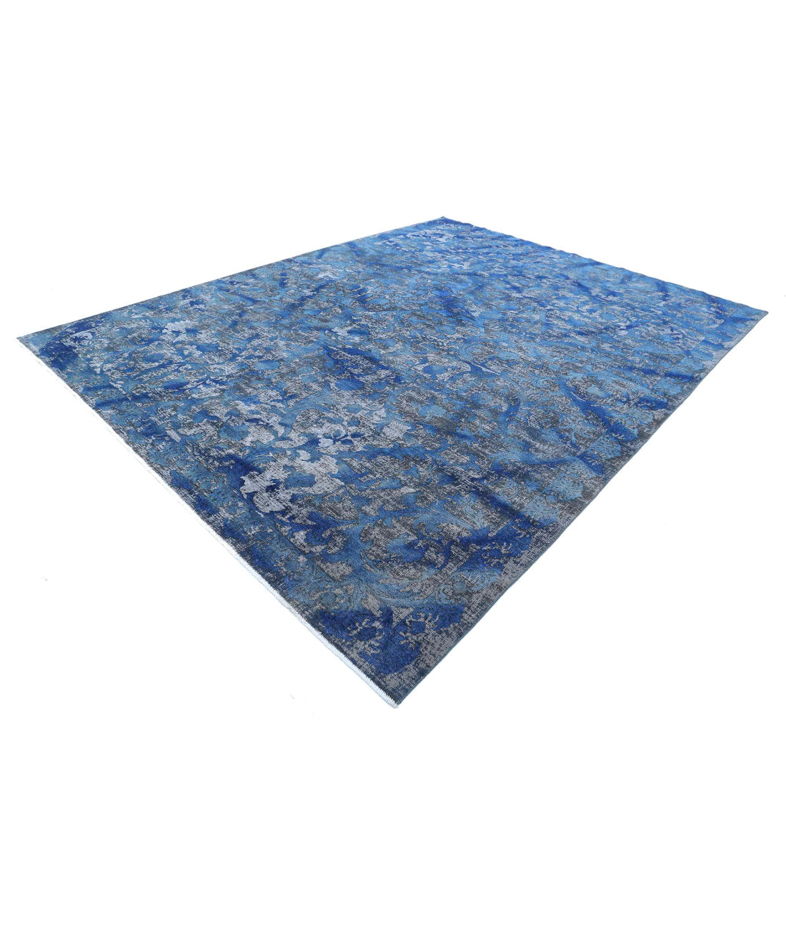 Onyx 9'9'' X 12'9'' Hand-Knotted Wool Rug 9'9'' x 12'9'' (293 X 383) / Blue / N/A